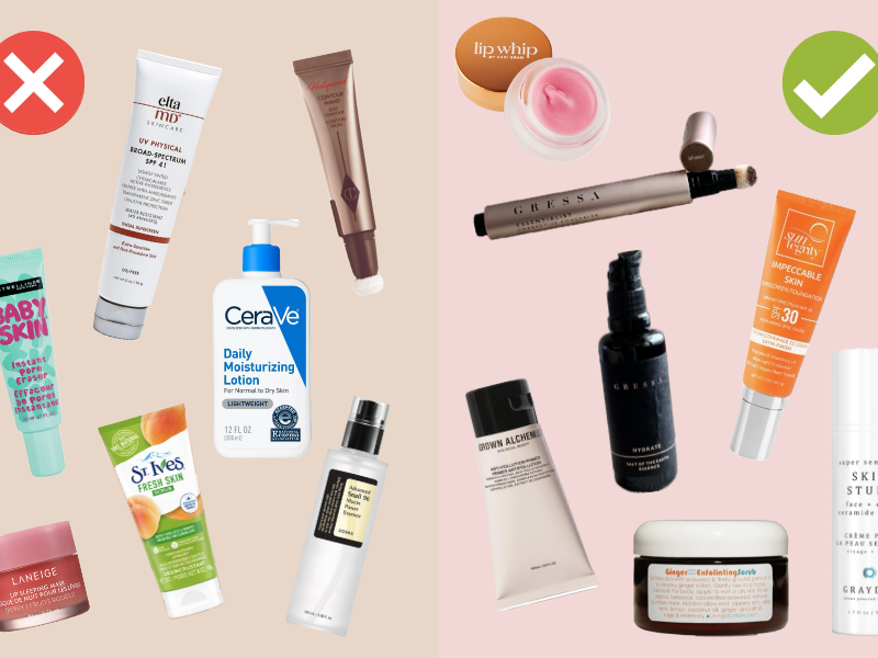 7 Unbelievably Good Clean Swaps For Popular Skincare And Makeup Products