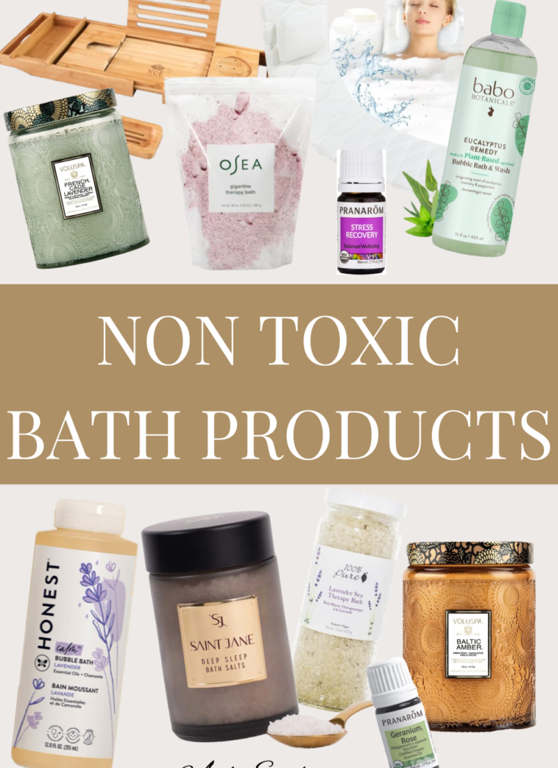 13+ Non Toxic Bath Products For the Perfect Soak