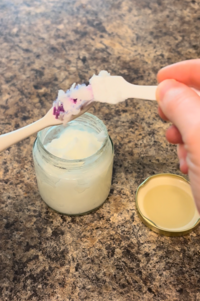 homemade toothpaste with coconut oil