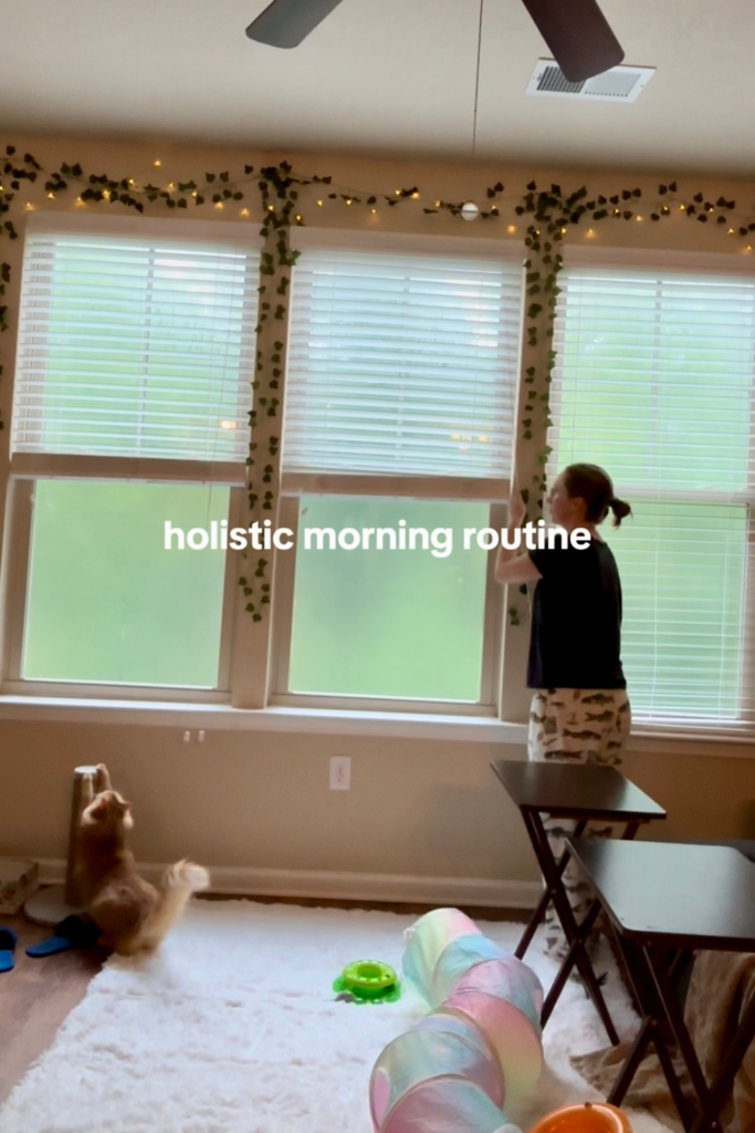 holistic morning routine