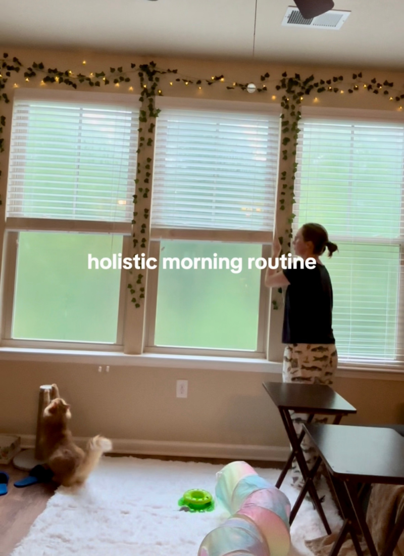 holistic morning routine