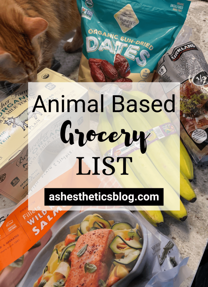 Your Go-To Animal Based Grocery List