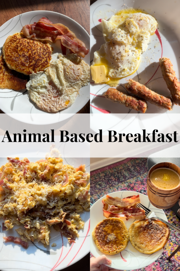 animal based breakfast